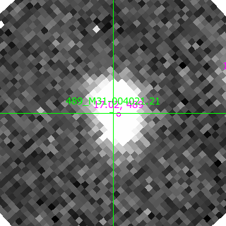 M31-004021.21 in filter B on MJD  58672.330
