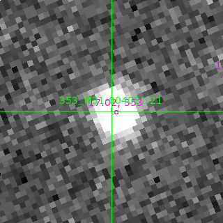 M31-004021.21 in filter B on MJD  60595.080