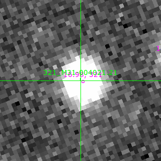 M31-004021.21 in filter B on MJD  60649.110