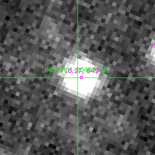 M31-004021.21 in filter I on MJD  57963.330