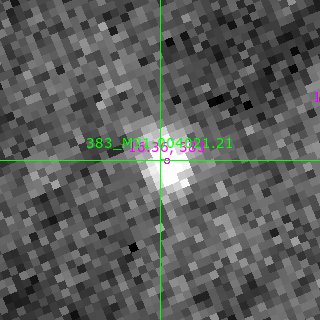 M31-004021.21 in filter I on MJD  60595.080