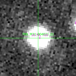 M31-004021.21 in filter V on MJD  57307.140
