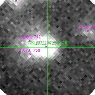 M31-004030.28 in filter B on MJD  58433.060
