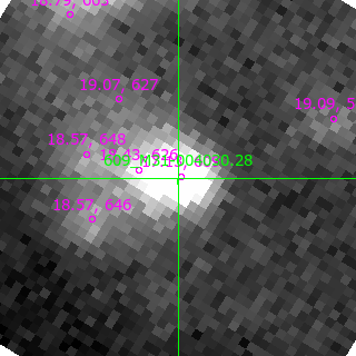 M31-004030.28 in filter R on MJD  58316.300