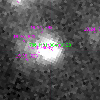 M31-004030.28 in filter V on MJD  57958.380