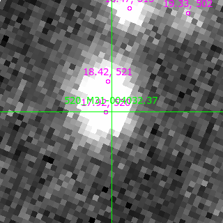 M31-004032.37 in filter B on MJD  57743.090