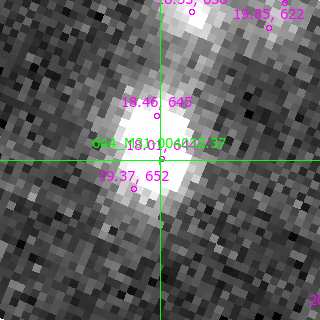 M31-004032.37 in filter B on MJD  57963.300