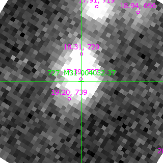 M31-004032.37 in filter V on MJD  58316.300