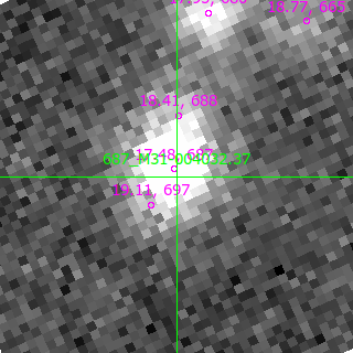 M31-004032.37 in filter V on MJD  60201.140