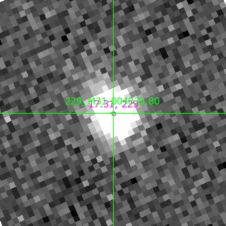 M31-004033.80 in filter B on MJD  60205.120