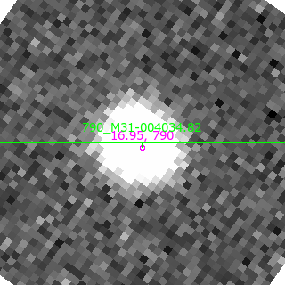 M31-004034.82 in filter B on MJD  58339.320