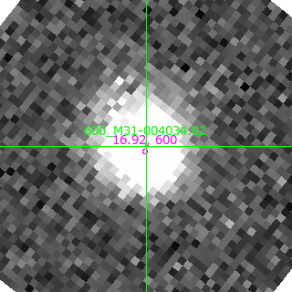 M31-004034.82 in filter B on MJD  58373.130