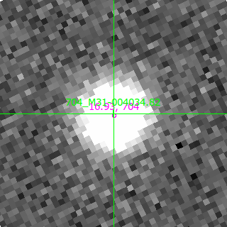 M31-004034.82 in filter B on MJD  60262.050