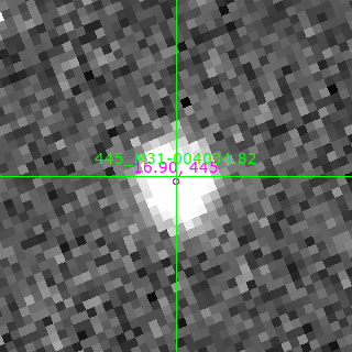 M31-004034.82 in filter B on MJD  60595.080