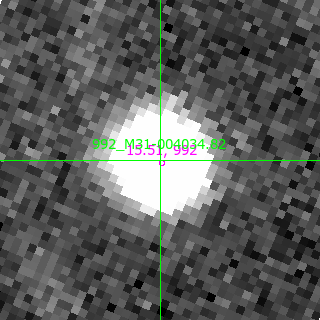 M31-004034.82 in filter I on MJD  57963.350
