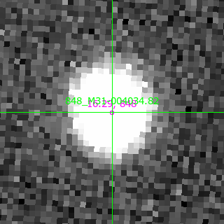 M31-004034.82 in filter V on MJD  56604.110