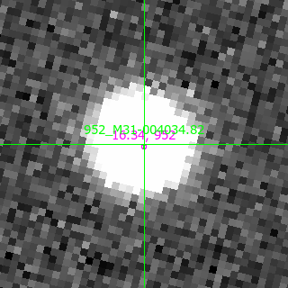 M31-004034.82 in filter V on MJD  57307.140