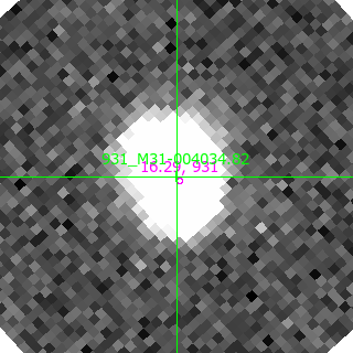 M31-004034.82 in filter V on MJD  58672.360