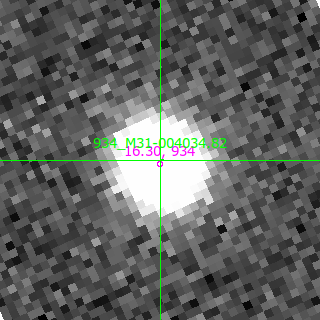 M31-004034.82 in filter V on MJD  60201.150