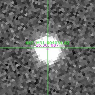 M31-004034.82 in filter V on MJD  60506.280