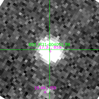 M31-004051.59 in filter B on MJD  58316.300