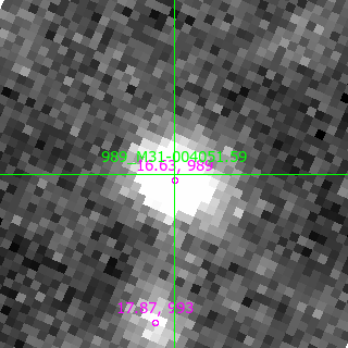 M31-004051.59 in filter I on MJD  57958.380
