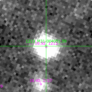 M31-004051.59 in filter R on MJD  57958.380