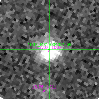 M31-004051.59 in filter V on MJD  58103.110