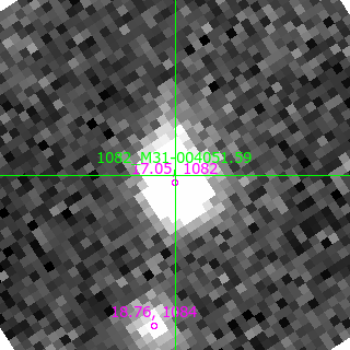 M31-004051.59 in filter V on MJD  59026.340