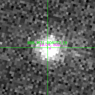 M31-004052.19 in filter B on MJD  57307.150