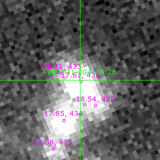 M31-004109.26 in filter B on MJD  60612.070