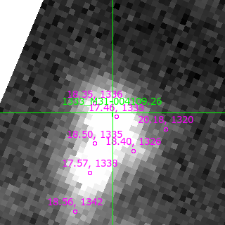 M31-004109.26 in filter V on MJD  57963.320