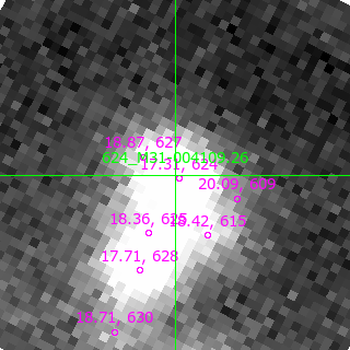 M31-004109.26 in filter V on MJD  58073.100
