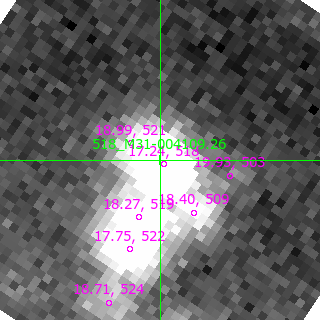 M31-004109.26 in filter V on MJD  58312.370