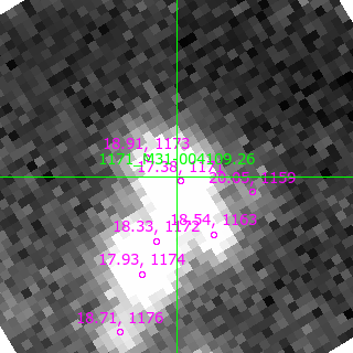 M31-004109.26 in filter V on MJD  59056.320