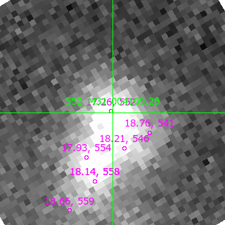 M31-004109.26 in filter V on MJD  59136.050