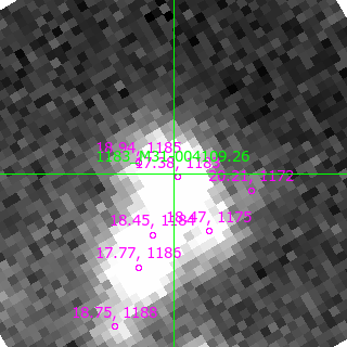 M31-004109.26 in filter V on MJD  59194.140