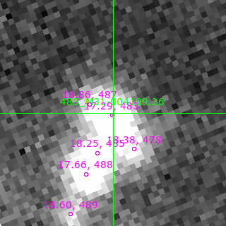 M31-004109.26 in filter V on MJD  60612.070