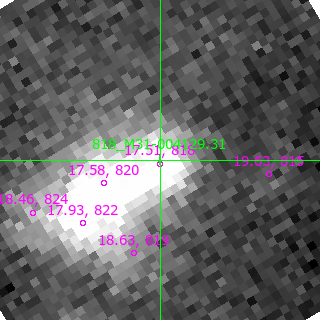 M31-004129.31 in filter B on MJD  59131.130