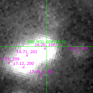 M31-004129.31 in filter R on MJD  57285.240