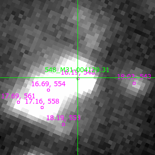 M31-004129.31 in filter R on MJD  57743.060