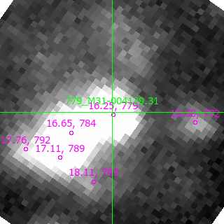 M31-004129.31 in filter R on MJD  58339.300