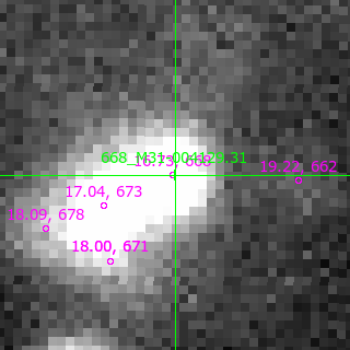 M31-004129.31 in filter V on MJD  56593.140
