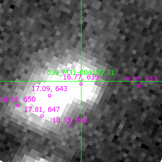 M31-004129.31 in filter V on MJD  58035.050