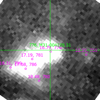 M31-004129.31 in filter V on MJD  58339.300