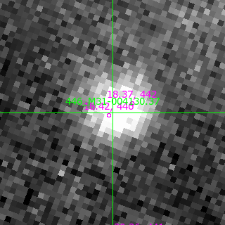 M31-004130.37 in filter B on MJD  57687.090