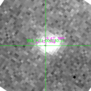 M31-004130.37 in filter B on MJD  58312.370