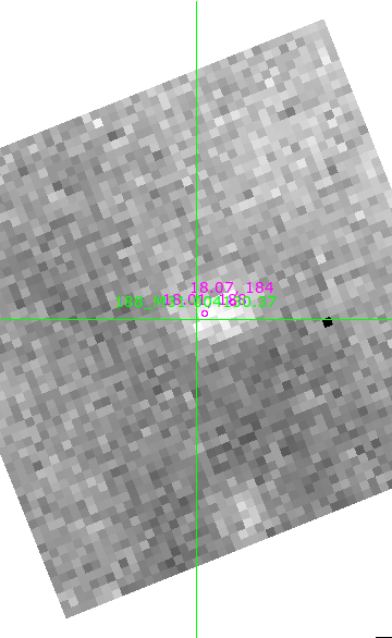 M31-004130.37 in filter I on MJD  60498.380