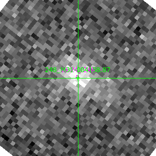 M31-004158.87 in filter V on MJD  58373.100