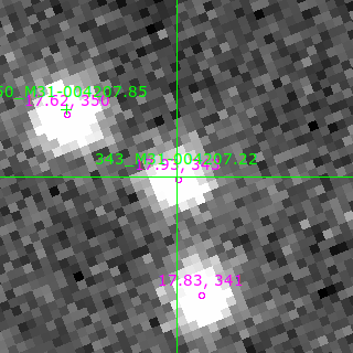 M31-004207.22 in filter B on MJD  60498.380